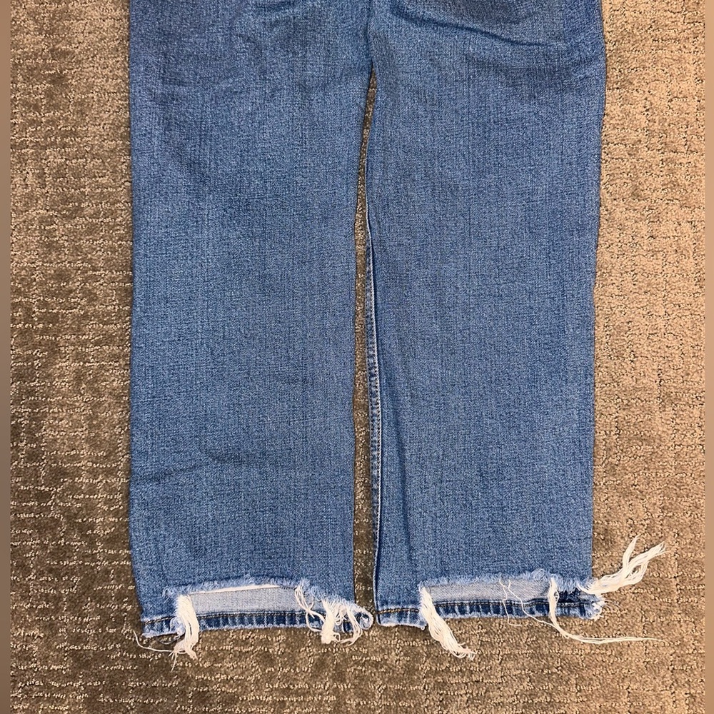 Abercrombie Ultra High Rise Ankle Straight Jean Curve Love - Picture 5 of 6